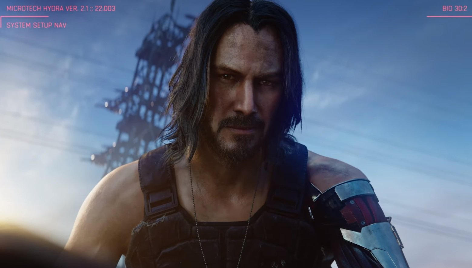 Cyberpunk 2077 recebe data de lançamento e trailer com participação de Keanu Reeves na E3 2019