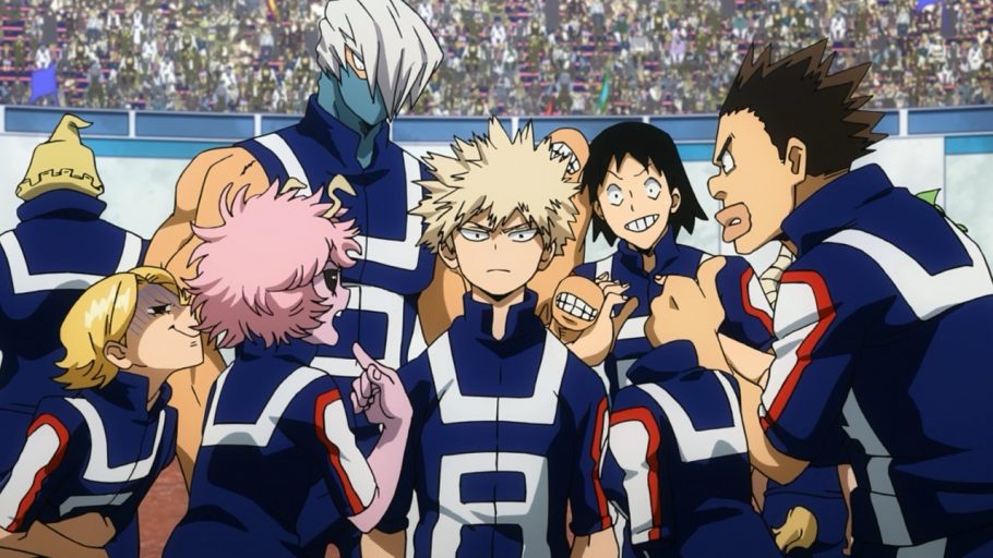 Prepara-se para ser um aluno da U.A. com esse tênis e essa mochila de My Hero Academia