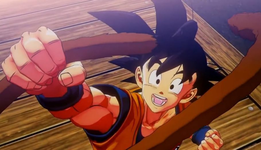 Gameplay de Dragon Ball Z: Kakarot conta com um engraçado momento envolvendo a cauda de Goku
