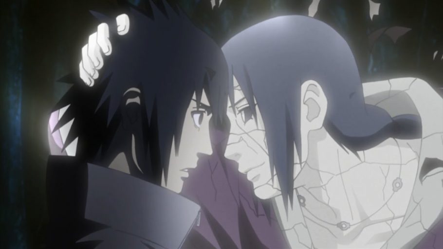 Fã de Naruto nota um detalhe emocionante na famosa cena de Itachi com Sasuke