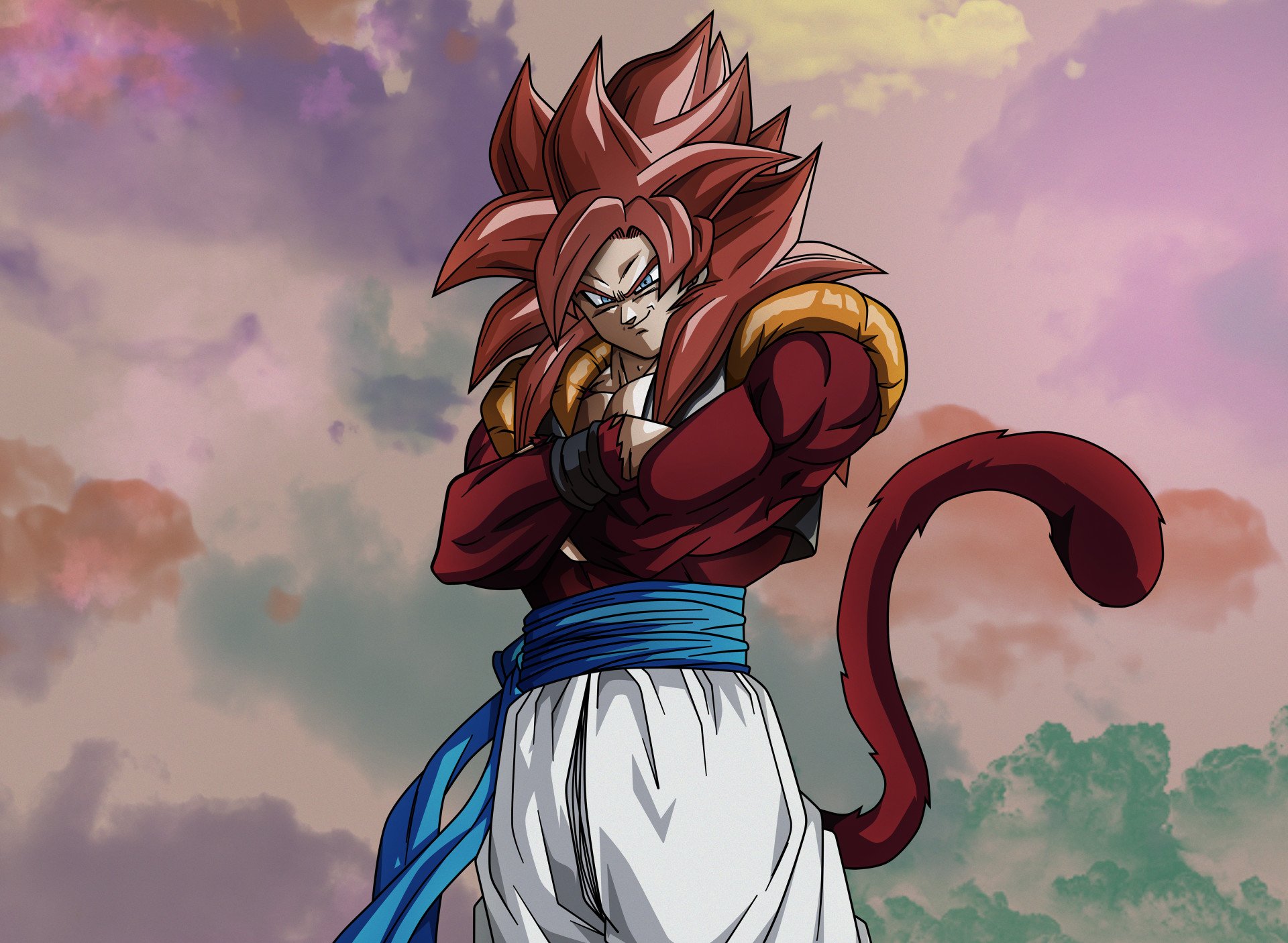 Gogeta SSJ4 (Dragon Ball GT)  °Desenhistas Do Amino° Amino