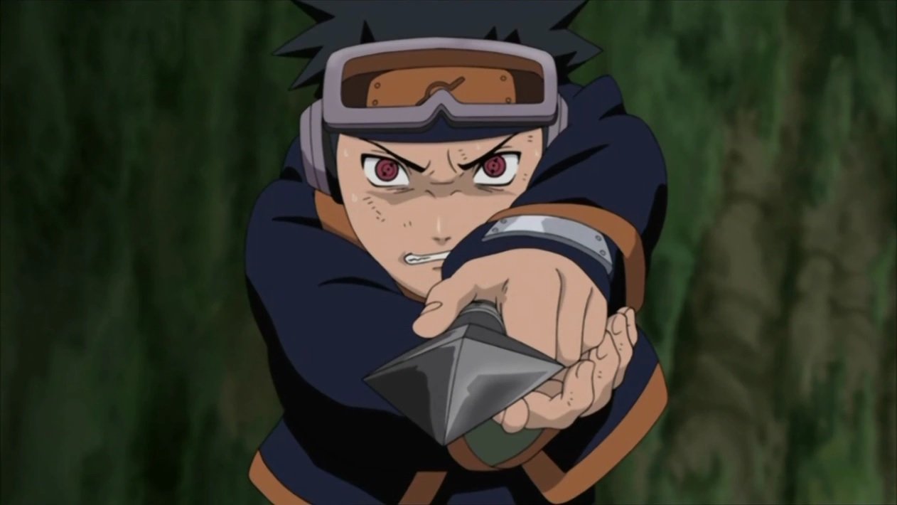 KAKASHI RELEMBRA DO DIA EM QUE A PEDRA ESMAGOU O OBITO #anime