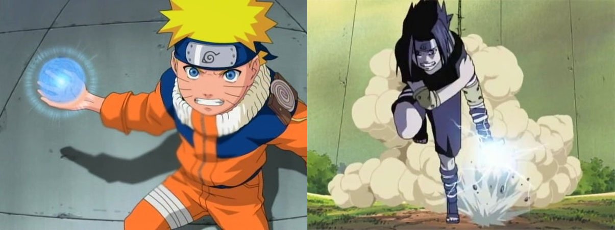 Naruto Clássico - Em qual episódio Sasuke e Naruto lutam