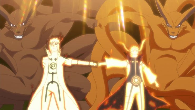 O quão rápido é Naruto em comparação a Minato