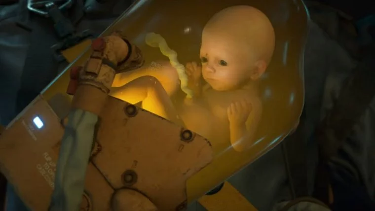 Kojima quase foi detido na alfândega dos EUA por causa do bebê de Death Stranding
