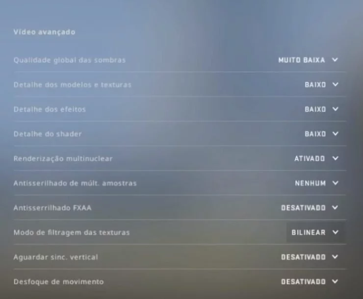 CS:GO Aumentar FPS