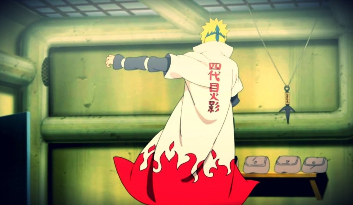 NARUTO FALA QUE SEU PAI É INCRÍVEL 😱 #naruto #minato #hokage