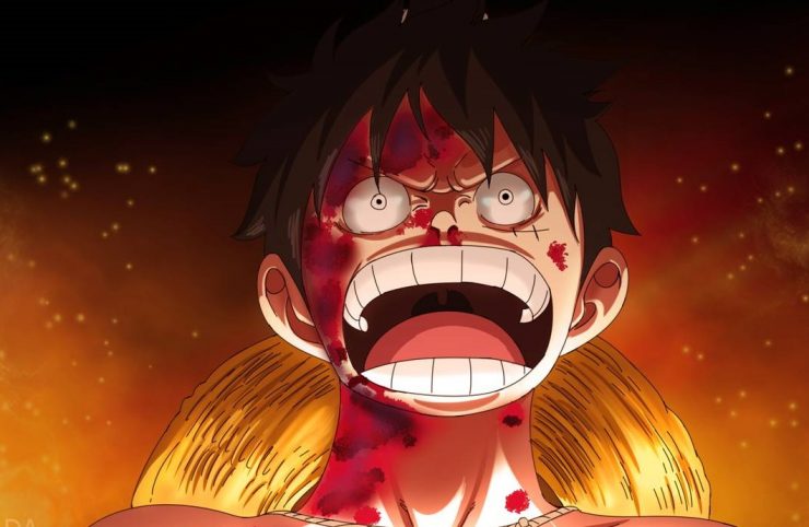 No capítulo de One Piece mostra os efeitos colaterais da doença adquirida por Luffy