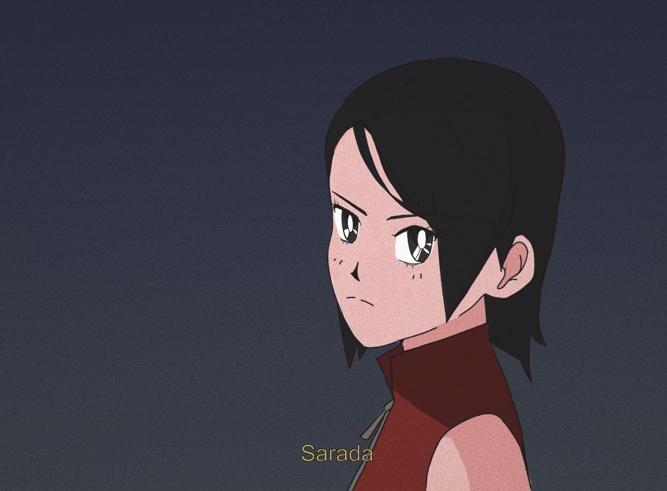 Este seria o visual de Sarada Uchiha adulta em Boruto: Naruto Next