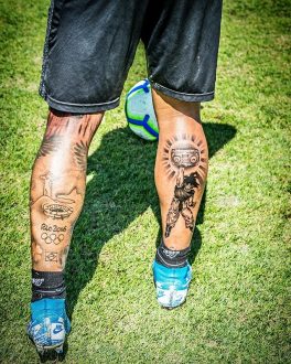 Gabigol Fez Uma Tatuagem Incrível Homenageando Dragon Ball Super ...