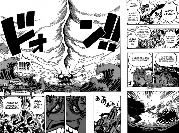 Capitulo 951 De One Piece Sugere Uma Enorme Briga Entre Dois Yonkous Critical Hits