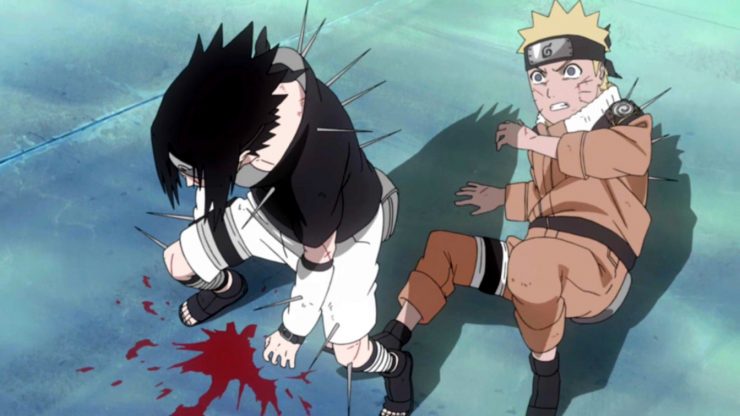 Estas foram os principais momentos que Sasuke salvou Naruto da morte