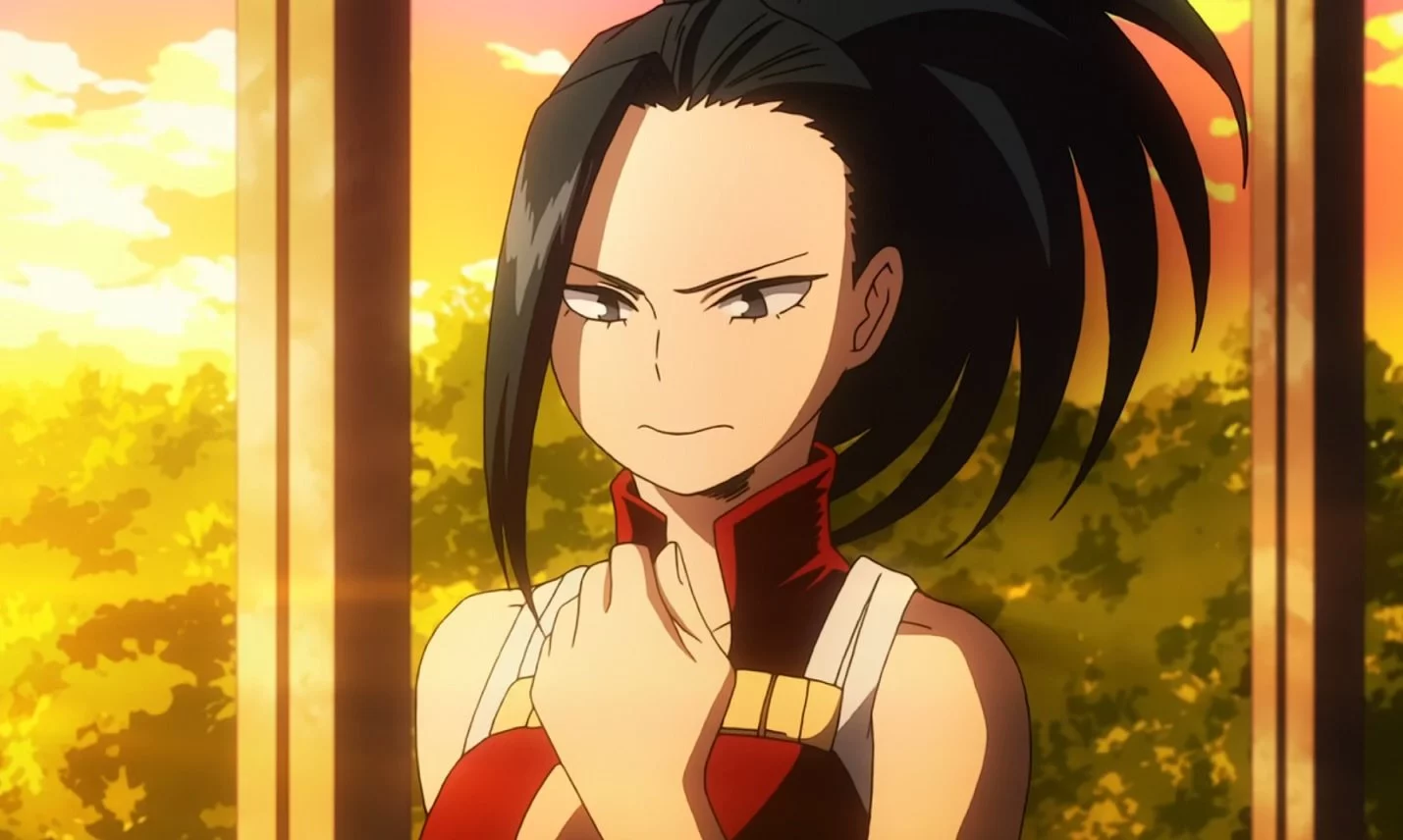 Nova arte promocional de My Hero Academia reacende debate sobre a sexualização de Momo Yaoyorozu