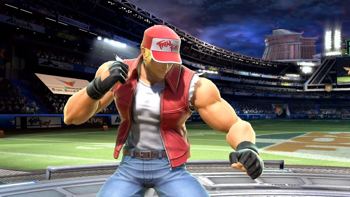 Fãs de Smash estão achando que Terry Bogard é uma versão musculosa do Treinador Pokémon