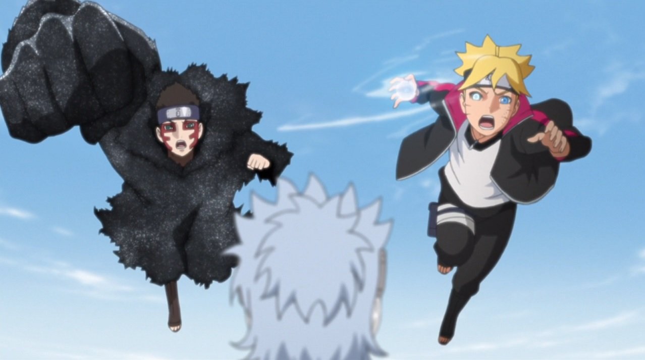 Boruto e Shinki combinam suas habilidades de forma incrível no episódio mais recente de Boruto: Naruto Next Generations