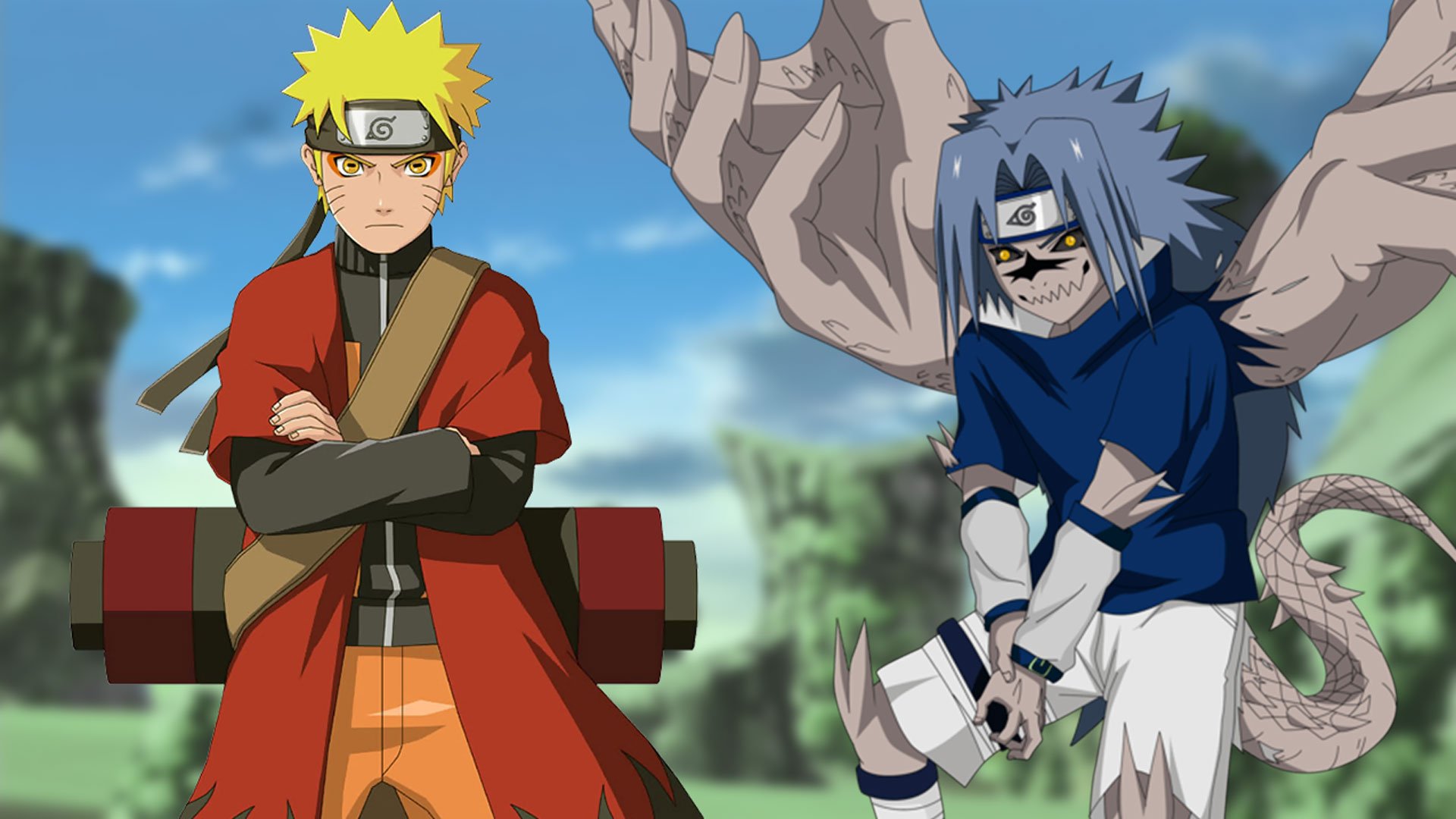SASUKE com MARCA da MALDIÇÃO VENCERIA O GAARA ? Em Naruto clássico