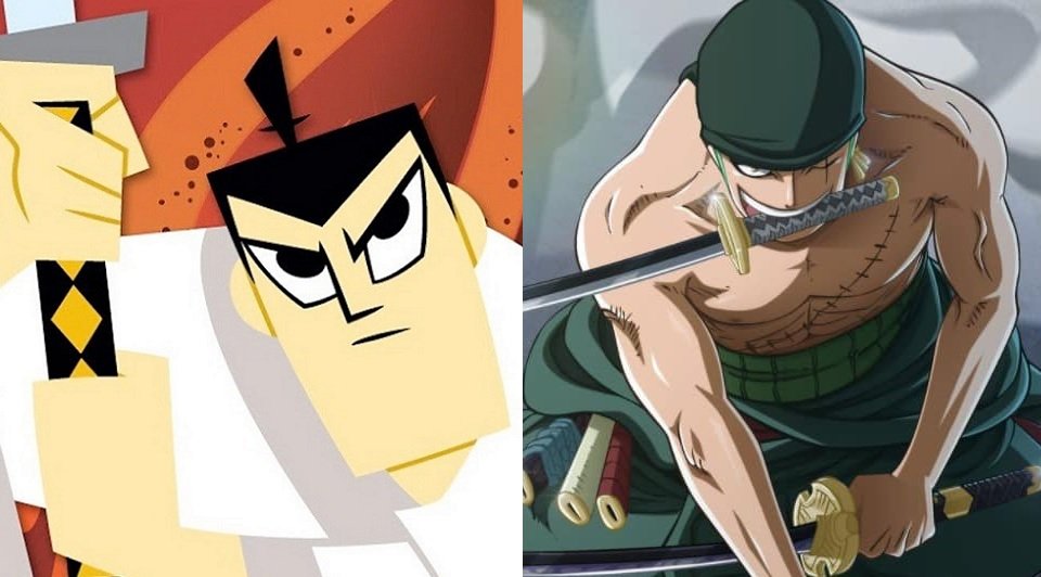 Artista imagina um crossover épico entre One Piece e Samurai Jack