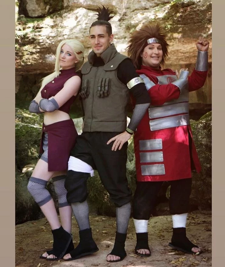 Cosplay Ino-Shika-Cho Naruto