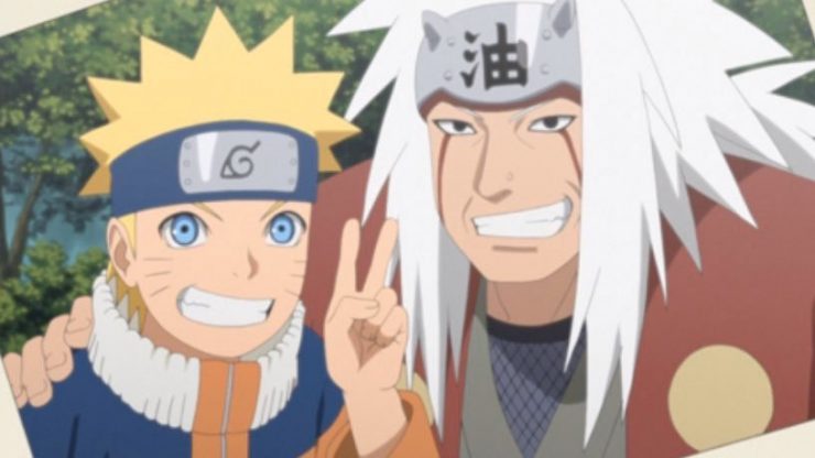 Tirinha Naruto Clássico: Naruto Uzumaki and Jiraiya