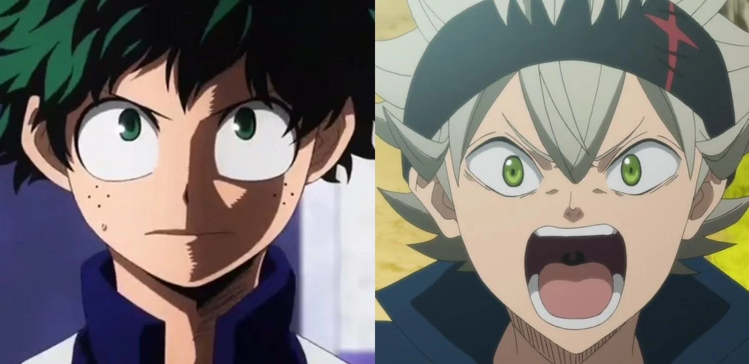 Artista imagina como seria se o Asta de Black Clover existisse no mundo de My Hero Academia