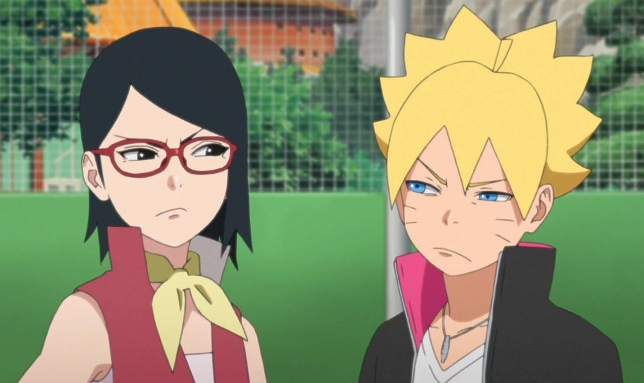 O Filho de Boruto e Sarada, Byakugan e Sharingan - Boruto: Naruto Next  Generations 