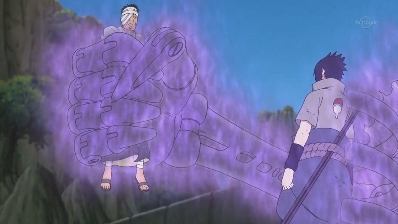 Entenda porque Danzo apanhou tanto de Sasuke em Naruto Shippuden