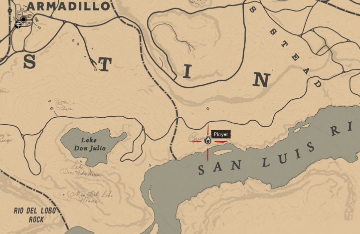 Red Dead Redemption localização dos tesouros parte-1 