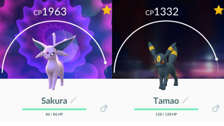 forçar evolução eevee