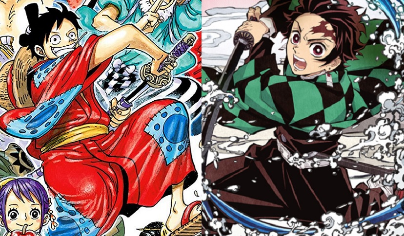 Criador de One Piece parabeniza Koyoharu Gotouge pelo sucesso de Kimetsu no Yaiba