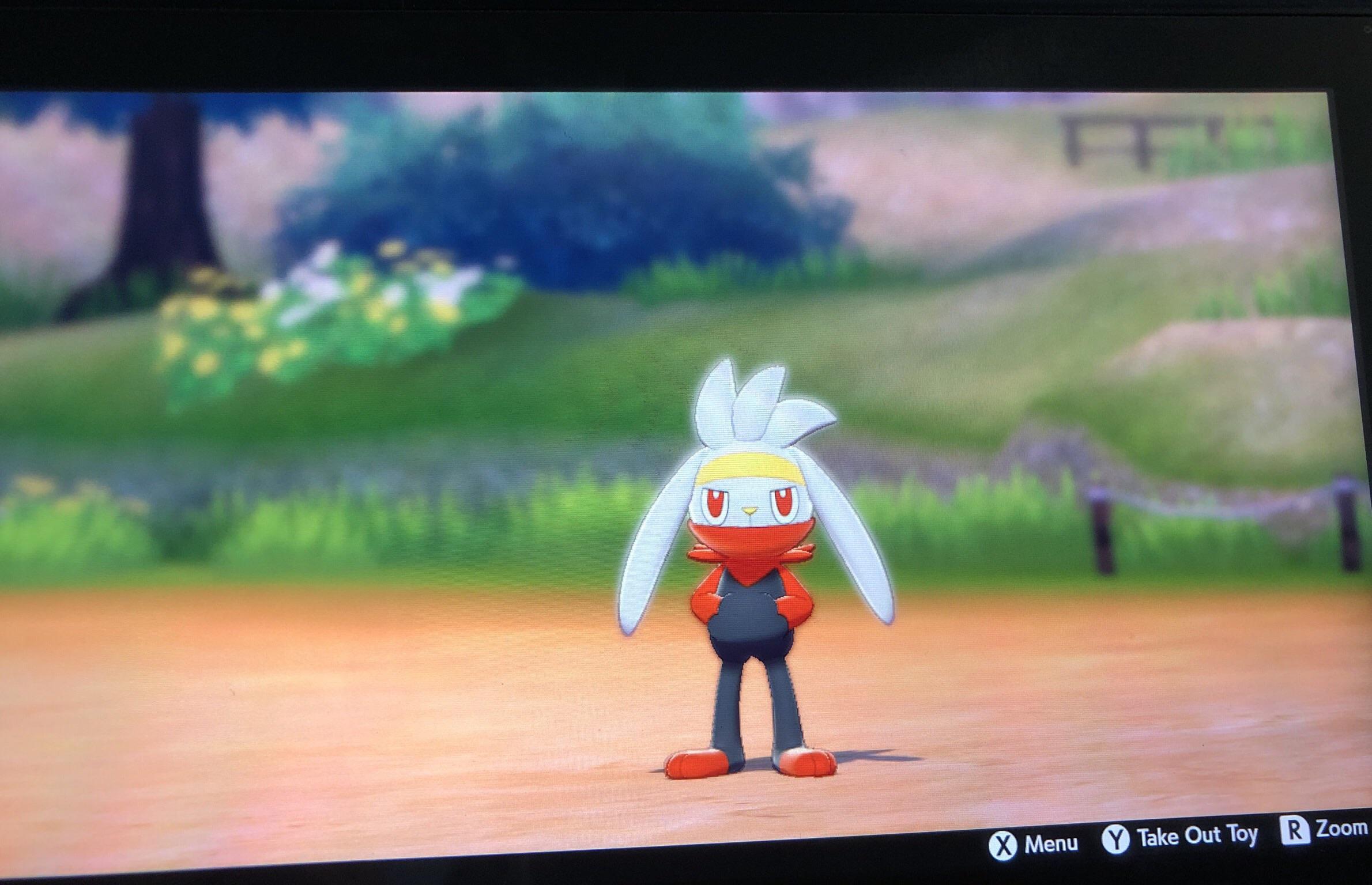 Pokemon sword and shield iniciais