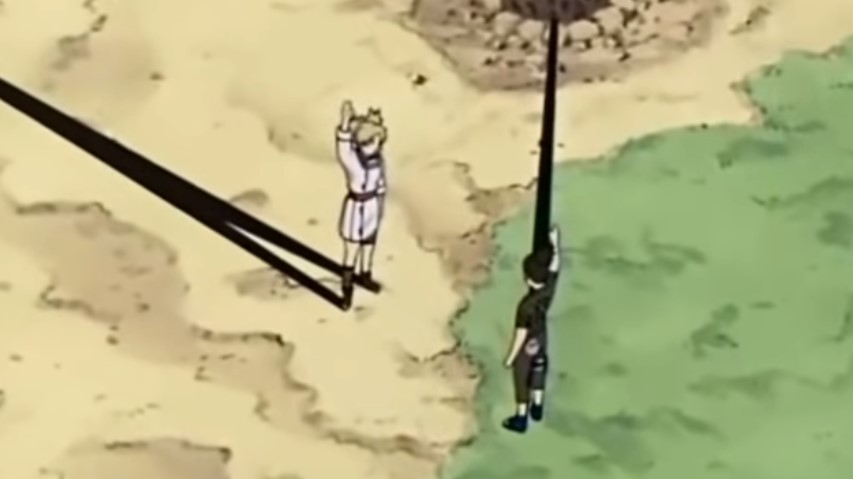 Naruto conseguiria se libertar do Jutsu de Imitação pela Sombra de Shikamaru?