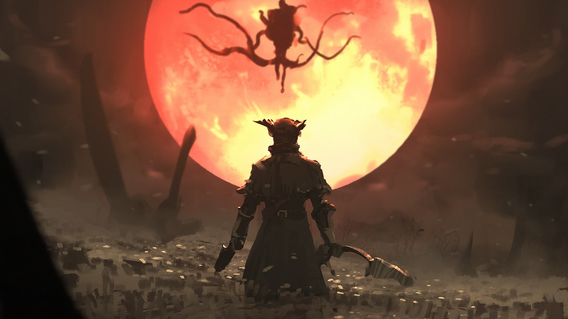 Bloodborne Presença da Lua