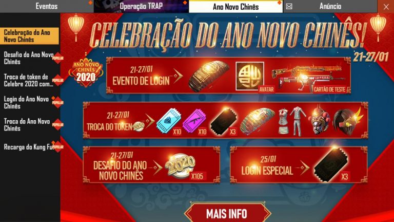 Free Fire - Como conseguir o Pacote Prosperidade de graça - Critical Hits