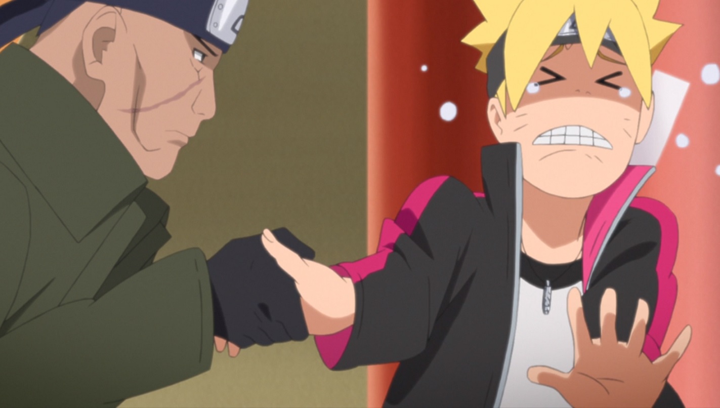 Episódio mais recente de Boruto: Naruto Next Generations prova que Boruto não lida muito bem com tortura