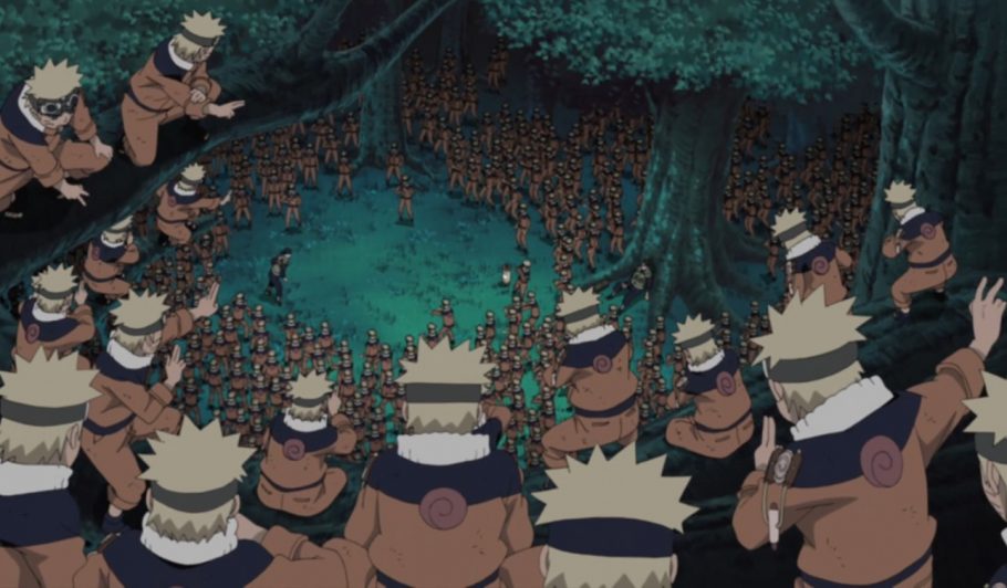 Entenda o motivo pelo qual inicialmente Naruto não conseguia fazer clones