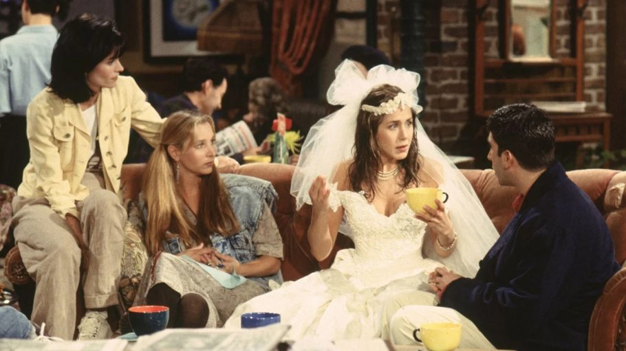 Furo no roteiro de Friends fez o Chandler e Rachel se conhecerem pela primeira vez duas vezes