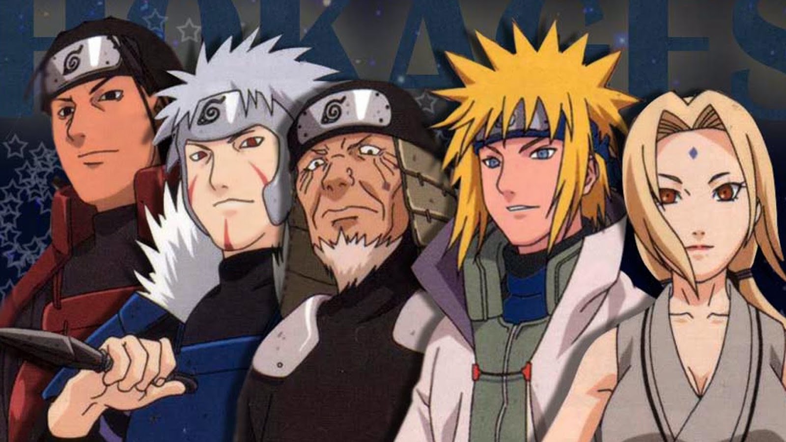 Conheça os Sete Hokages do anime Naruto, Naruto Shippuden e Boruto