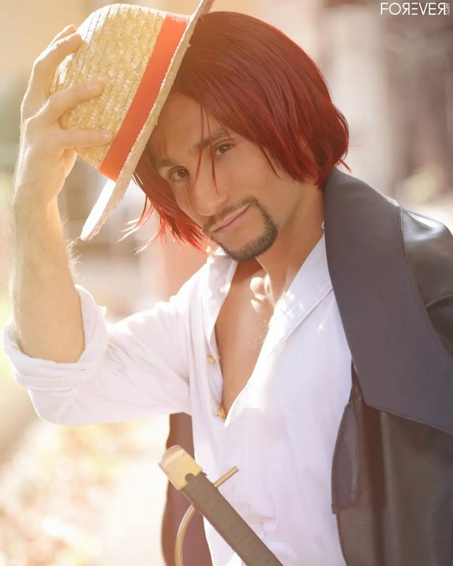 Fã de One Piece fez um cosplay incrível de Shanks