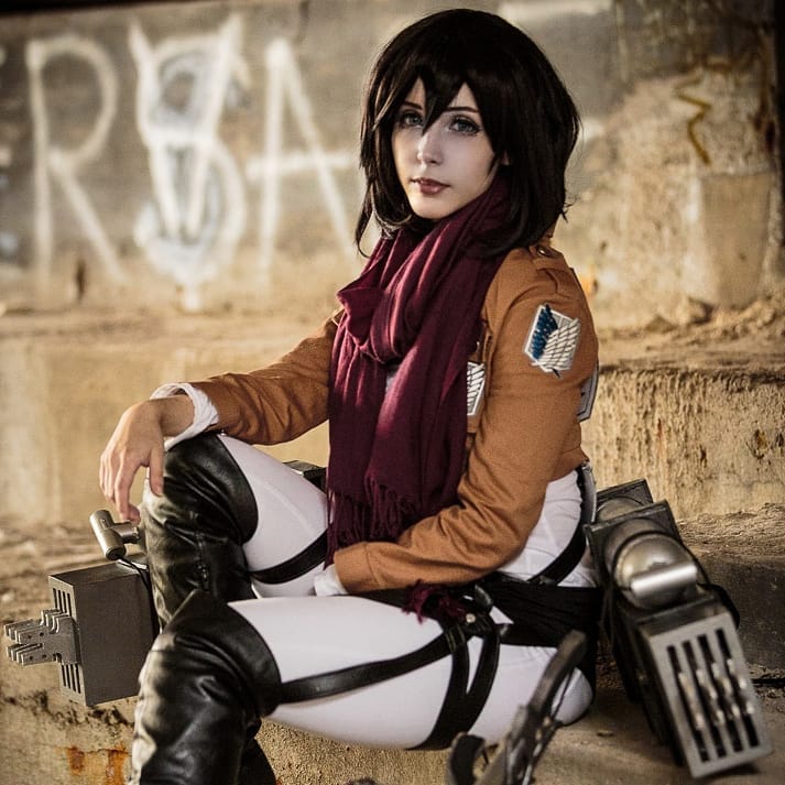 Attack on Titan - Cosplayer recriou insanamente a Mikasa