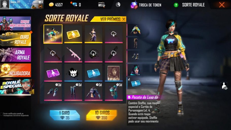 Free Fire Royale Steffie