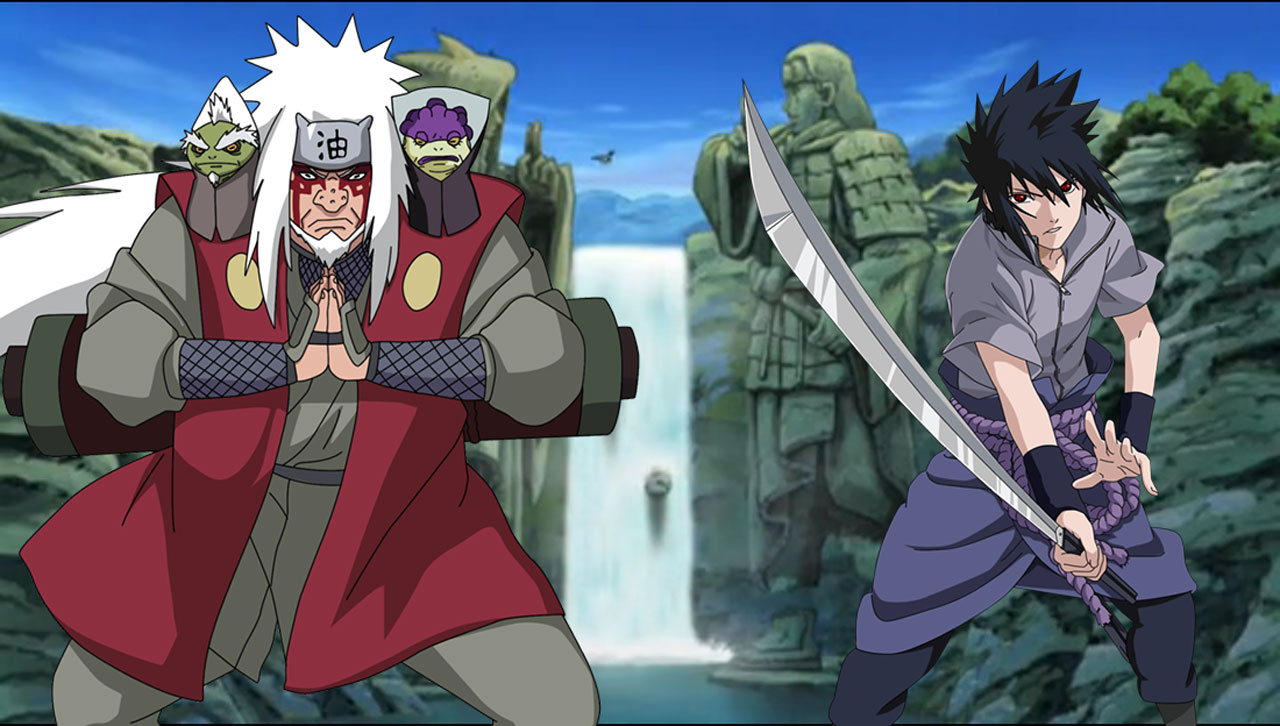 Jiraiya vs Sasuke: quem venceria um combate no começo de Shippuden