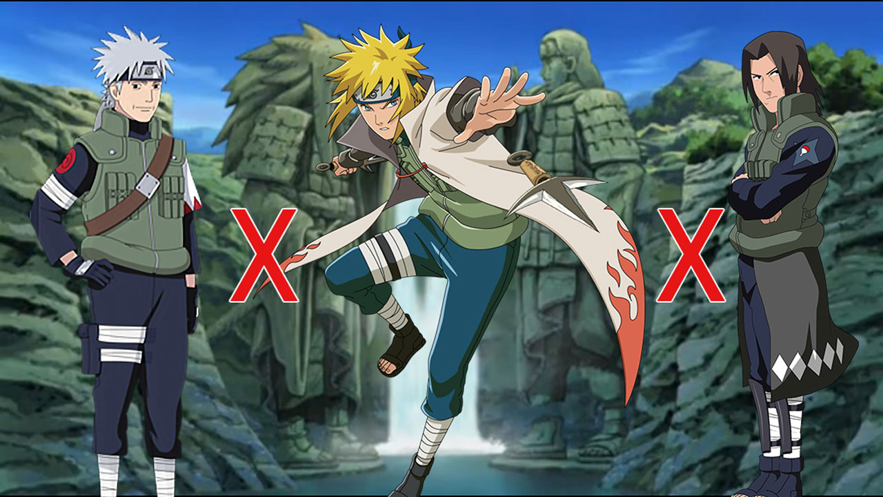 Minato vs Fugaku Uchiha Final Exame Chunnin! LUTA DO PAI DO NARUTO VS PAI  DO SASUKE! 