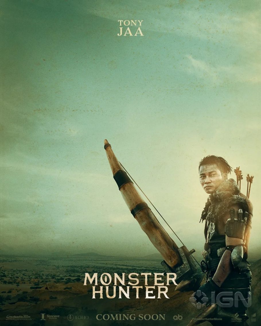 Filme de Monster Hunter recebe dois novos pôsteres