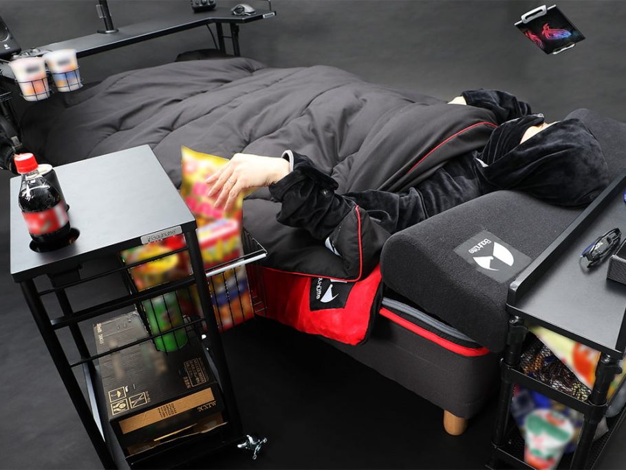 Empresa no Japão anuncia uma cama gamer