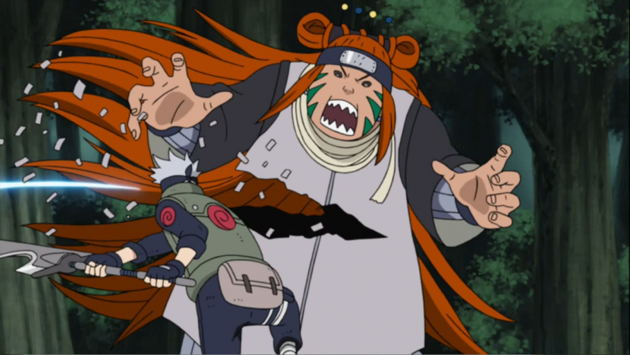 Comparando a altura dos personagens de Naruto Shippuden e