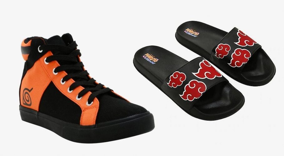 Tênis e sandálias de Naruto, Dragon Ball e My Hero Academia estão disponíveis à venda