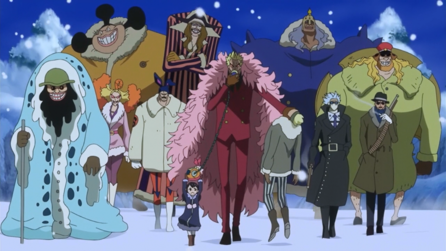 Estes são os 7 bandos piratas mais poderosos de todo o anime One