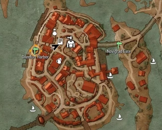 The Witcher Mapas equipamentos