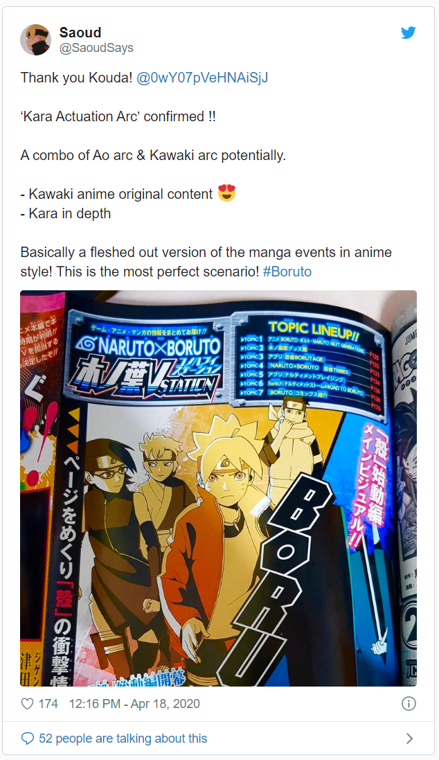 Boruto: Arco de Kawaki estreia com novo encerramento e mudanças na abertura  do anime