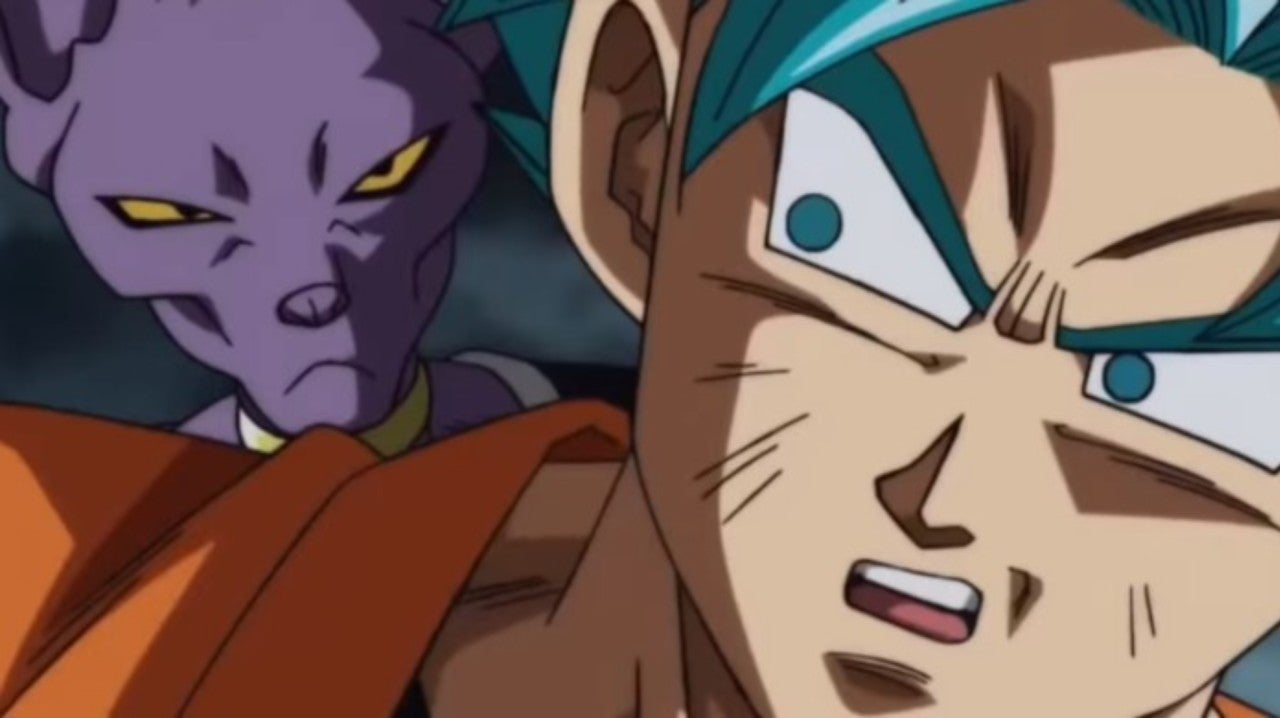 Episódio mais recente de Dragon Ball Super trouxe Goku e Vegeta contra Beerus